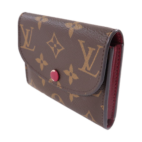 LOUIS VUITTON LV GHW Rosalie Coin Case Monogram M41939 Red