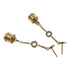 BVLGARI B-Zero Element Earrings 18K Gold