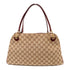 GUCCI GG GHW Shoulder Bag Canvas 121023