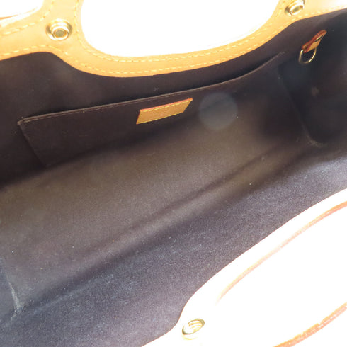 LOUIS VUITTON LV GHW Roxbury Drive 2 Way Bag M91995 Monogram Vernis Burgundy v1