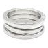 BVLGARI B-zero1 3 Band Ring 18K White Gold Bvlgari#53 JP#12.5 US#6.25