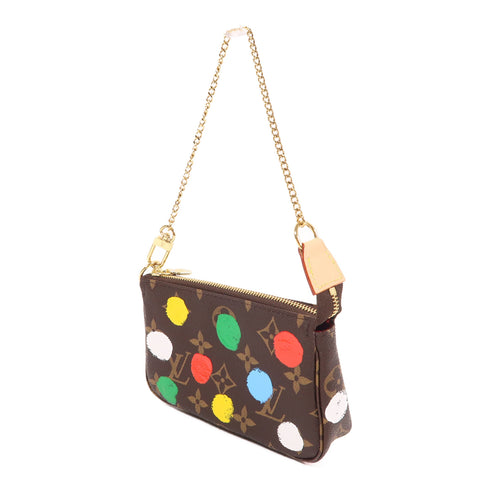 LOUIS VUITTON LV GHW LV x YK Mini Pochette Accessories M81866 Monogram Brown