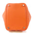 HERMES PHW Picotin PM Tote Bag Handbag Taurillon Clemence Leather Orange