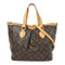 LOUIS VUITTON LV GHW Palermo PM 2 Way Shoulder Bag M40145 Monogram Brown v10