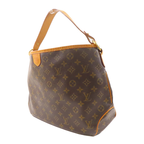 LOUIS VUITTON LV GHW Delightful PM Shoulder Bag Monogram M40352 Brown