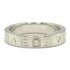 BVLGARI B-zero1 Double Logo 1p Diamond Ring 18K White Gold US#6.75