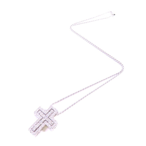 Damiani Diamond Necklace 18K White Gold