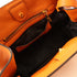 PRADA GHW 2 Way Shoulder Hand Bag Calfskin Leather BV2693 Orange