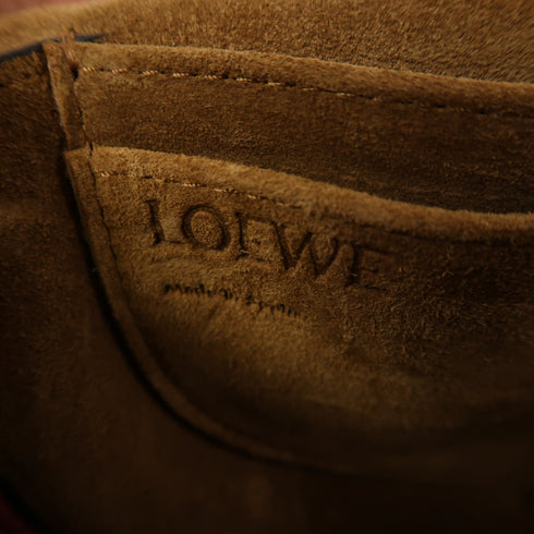 LOEWE GHW Gate Mini Bag Shoulder Bag Calfskin Leather Pink