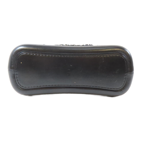 CHANEL CC GHW/SHW Gabrielle Shoulder Bag A91810 Sequin Calfskin Black Gold