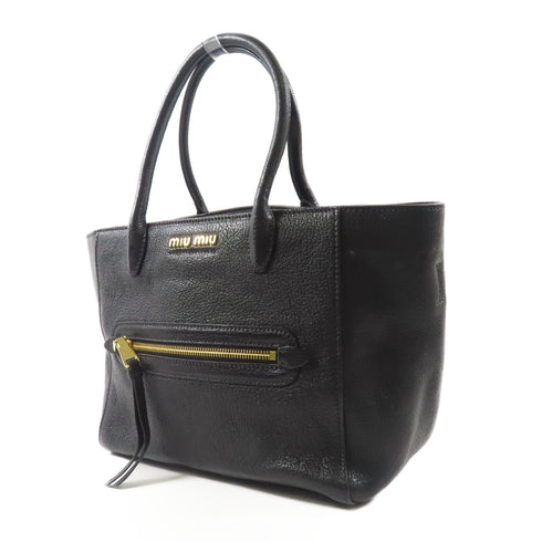 Miu Miu GHW 2 Way Shoulder Bag 5BG137 Calfskin Leather