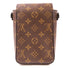LOUIS VUITTON Monogram S-Lock Vertical shoulder bag Shoulder bag Brown Brown...