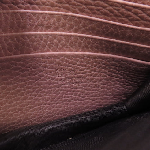 GUCCI GG GHW Chain Shoulder Bag Crossbody 466506 Calfskin Leather Pink