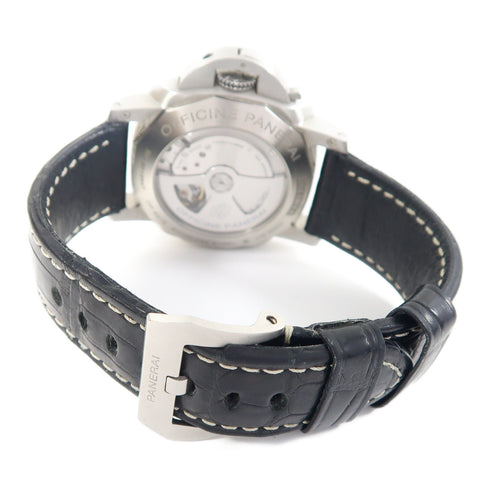 PANERAI Luminor Automatic Watch PAM00321 Leather Black