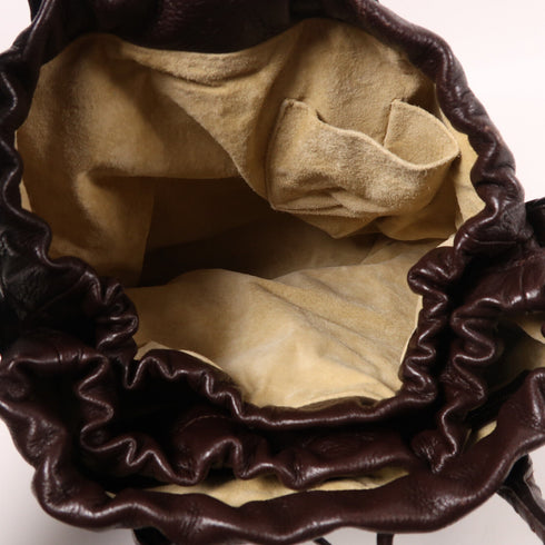 BOTTEGA VENETA BV Hand Bag Calfskin Leather Brown