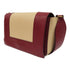 CELINE GHW Frame Shoulder Bag 180263 Calfskin Leather Red/Beige