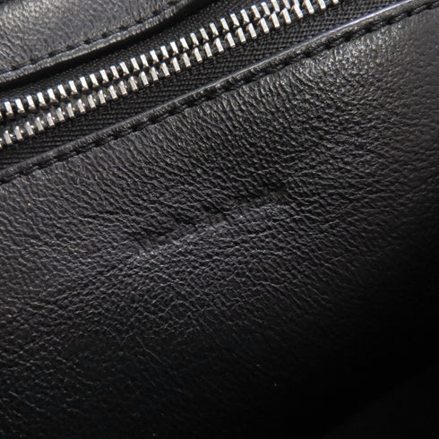 CELINE SHW Edge Medium Shoulder Bag 172613 Calfskin Leather Blue