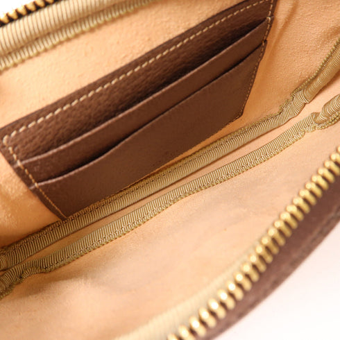 GUCCI GG Ophidia Belt Bag Coated Canvas Brown 519308