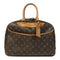 LOUIS VUITTON LV GHW Deauville Hand Bag M47270 Monogram Brown v2