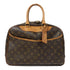 LOUIS VUITTON LV GHW Deauville Hand Bag M47270 Monogram Brown v2