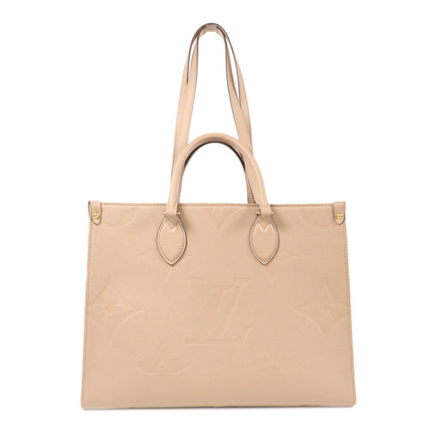 LOUIS VUITTON LV GHW OnTheGo MM 2 Way Shoulder Bag M45607 Monogram Empreinte