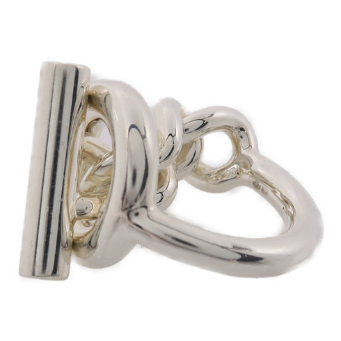 HERMES Croisette Ring 925 Sterling Silver US#4.5