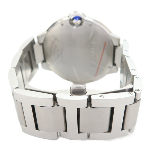 CARTIER Ballon Bleu Automatic Watch W69012Z4 Stainless Steel White
