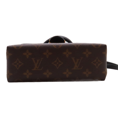 LOUIS VUITTON LV GHW Locky BB 2 Way Shoulder Bag M44141 Monogram Black Brown