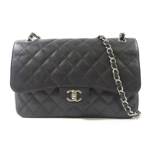 CHANEL CC SHW Large Classic Shoulder Bag A58600 Calfskin Leather
