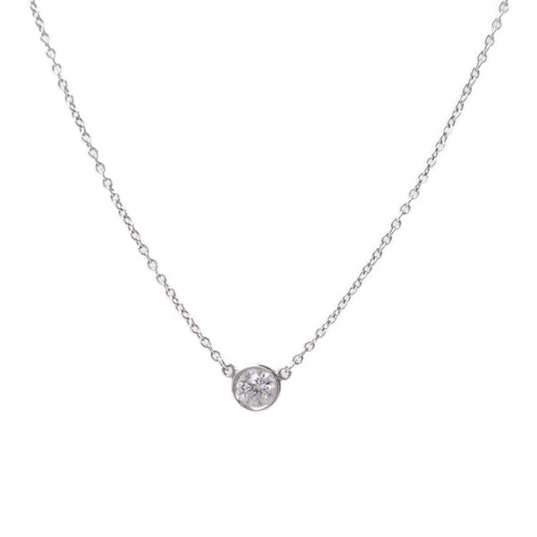 TIFFANY&CO By The Yard Diamond Necklace PT950 Platinum