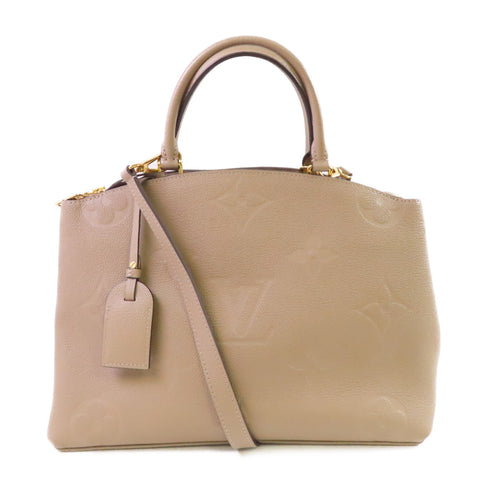 LOUIS VUITTON LV GHW Grand Palais Hand Shoulder Bag M45833 Mono Empreinte Beige