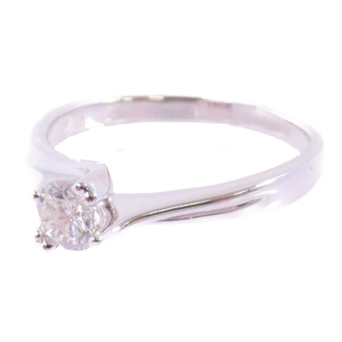 FINE JEWELRY 0.36ct Diamond Ring US#7.5 PT900 Platinum