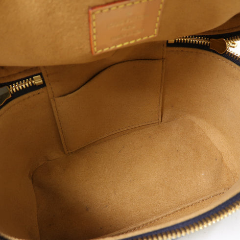 LOUIS VUITTON GHW Since 1854 Vanity Case 2 Way Bag M57403 Monogram Jacquard Blue