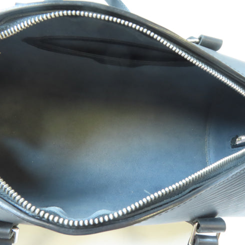 LOUIS VUITTON LV SHW Soufflot Shoulder Handbag M52862 Epi Leather Black