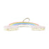 GUCCI GG Rainbow Pendant Charm 925 Sterling Silver Pink Rainbow Color
