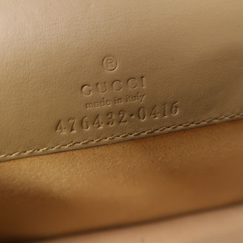 GUCCI GG SHW Dionysus Ultra Mini Shoulder Bag 476432 Coated Canvas