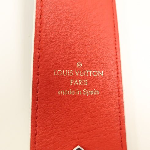 LOUIS VUITTON LV GHW Shoulder Strap J02287 Monogram Brown Red