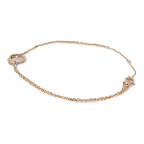 CARTIER Trinity Bracelet B60366818 18K Pink/White/Yellow Gold