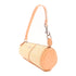 COACH SHW Barrel Handbag Canvas Leather