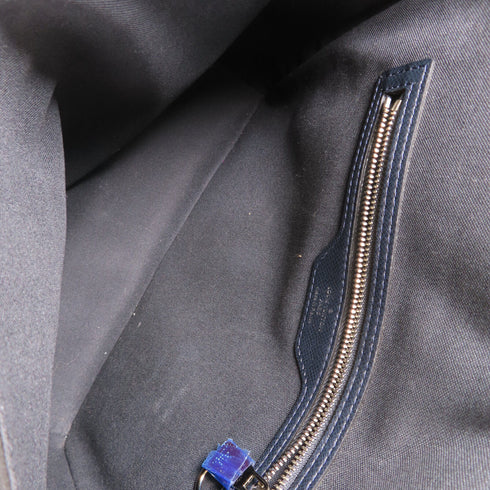 LOUIS VUITTON LV SHW Roman MM Shoulder Bag M32624 Taiga Navy