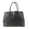 HERMES PHW Garden Party PM Tote Shoulder Bag Negonda Leather Noir Black
