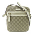 GUCCI GG GHW Shoulder Bag 233268 Coated Canvas White
