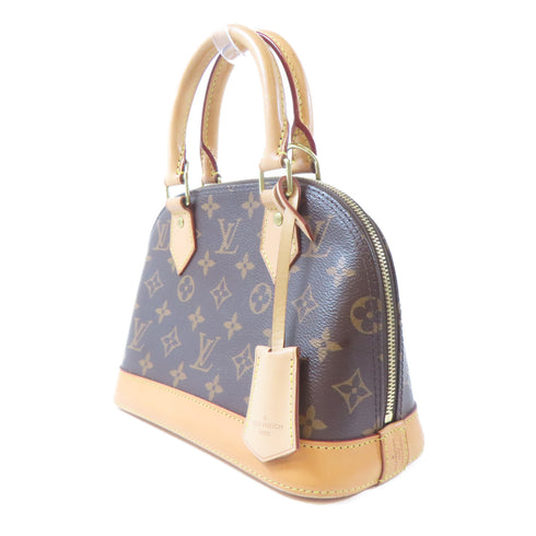 LOUIS VUITTON LV GHW Alma BB 2 Way Bag M53152 Monogram Brown