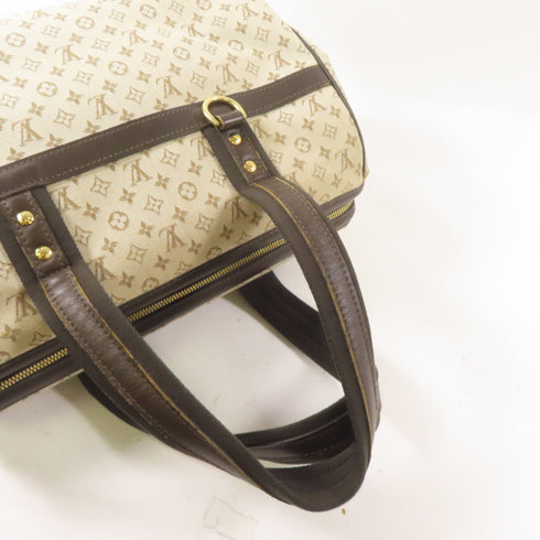 LOUIS VUITTON LV GHW Josephine GM Shoulder Handbag M92212 Monogram Mini Beige