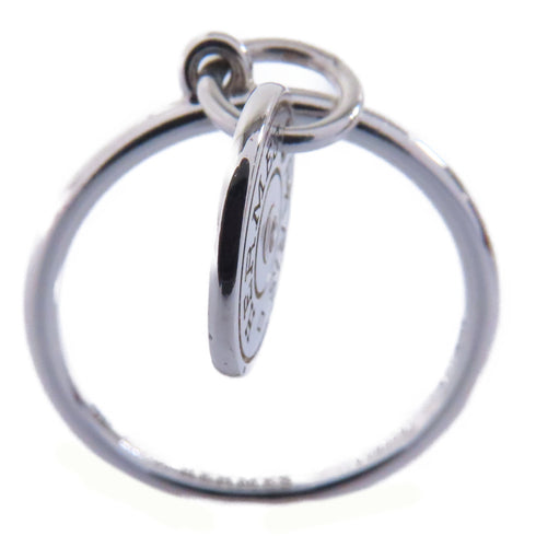 HERMES 1 Diamond Ring 18K White Gold US#6