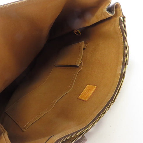 LOUIS VUITTON LV GHW Beaubourg Tote Bag Handbag Monogram M53013 Brown