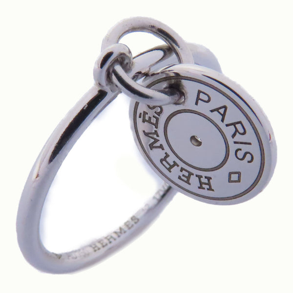 HERMES 1 Diamond Ring 18K White Gold US#6