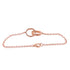 CARTIER Love Bracelet On Chain Bracelet 18K Rose Gold