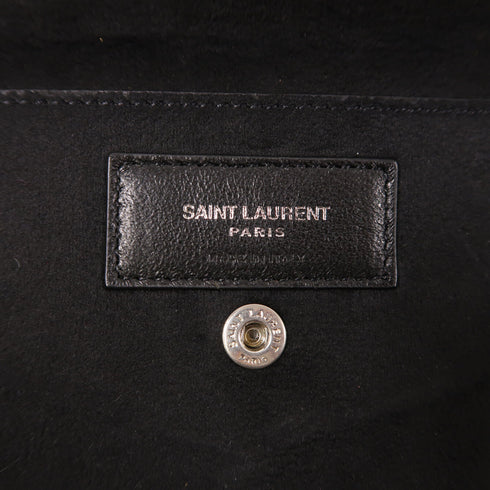 SAINT LAURENT YSL SHW Bucket Shoulder Bag 538447 Calfskin Leather Red