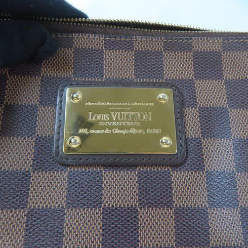 LOUIS VUITTON LV GHW Eva 2 Way Shoulder Handbag N55213 Damier Brown